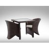 Стол Lepre Brown 80x80 см